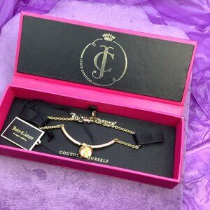Juicy Couture bracelet Half Chain Half Bangle